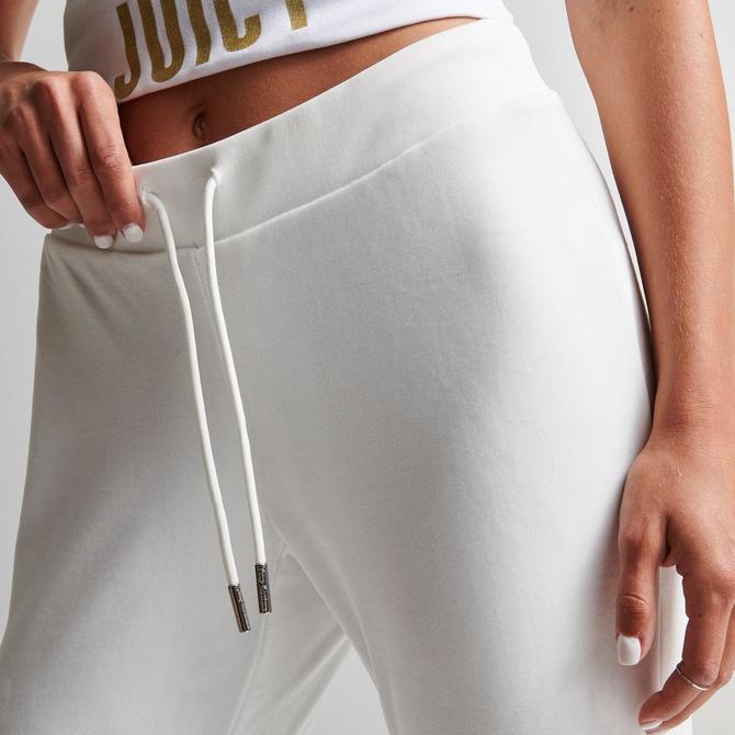 Juicy Couture Pants, leggings Beige Cotton Polyester ref.888233