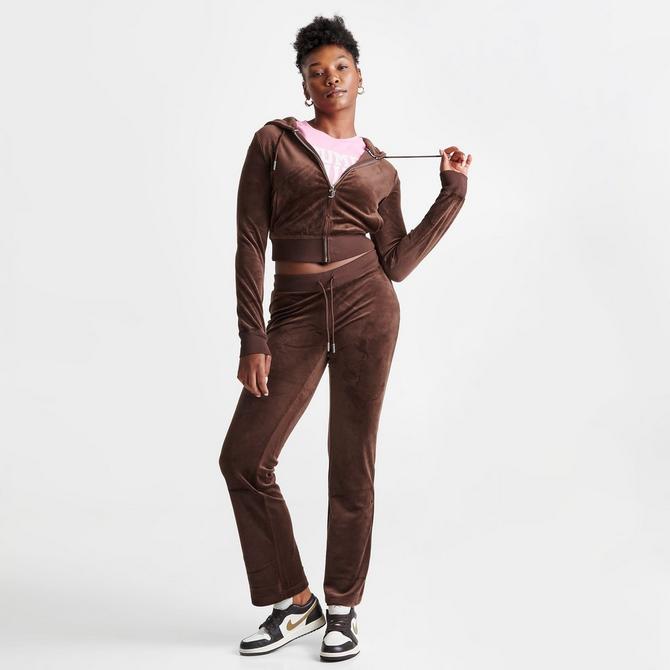 Women's Juicy Couture OG Big Bling Velour Track Pants| JD Sports