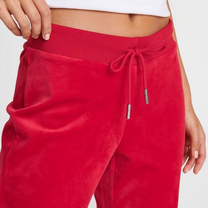 Women's Juicy Couture OG Big Bling Velour Track Pants