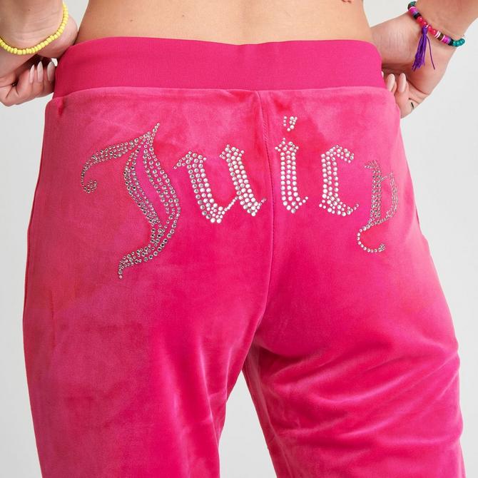 JUICY COUTURE OG Bling Womens Pants - ROSE