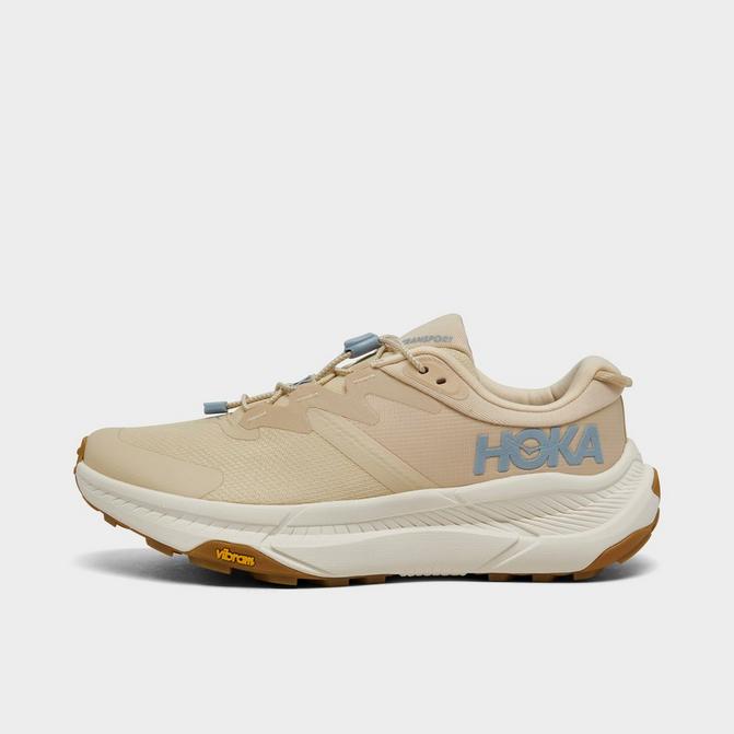 Right view of Women's HOKA Transport Athletic Lifestyle Shoes in Oak/Alabaster Click to zoom