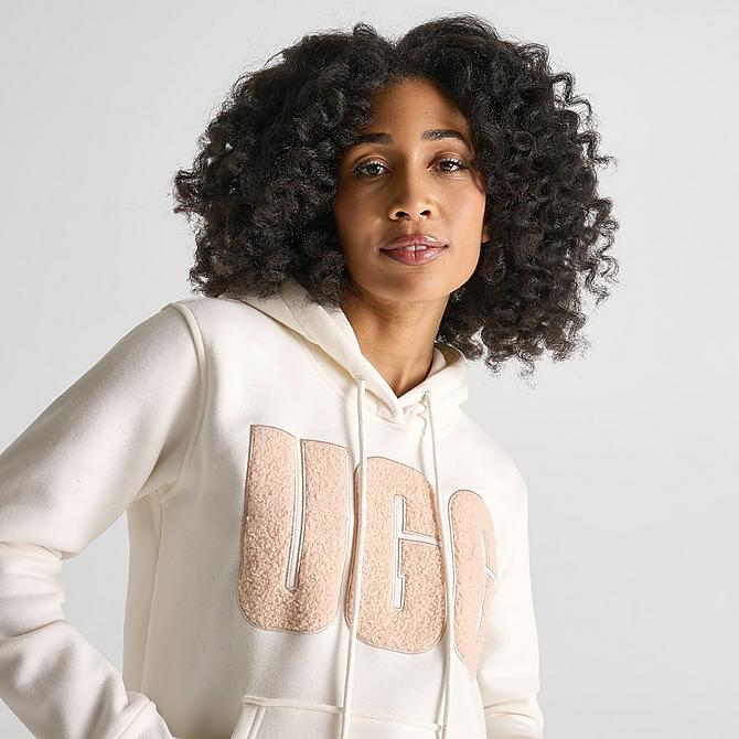 Women's UGG Rey UGGfluff Logo Hoodie| JD Sports Women's UGG Rey UGGfluff Logo Hoodie| JD Sports