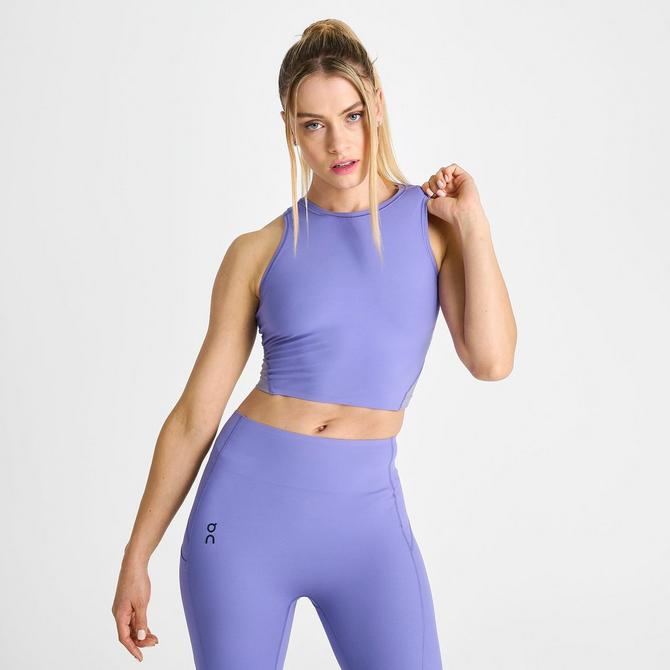 Explore Recycled Polyester High Neck Longline Light Support Sports