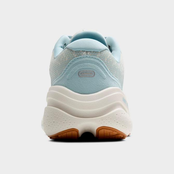 Left view of Women's Brooks Ghost Max 2 Running Shoes in Coconut Milk/Winter Sky Click to zoom