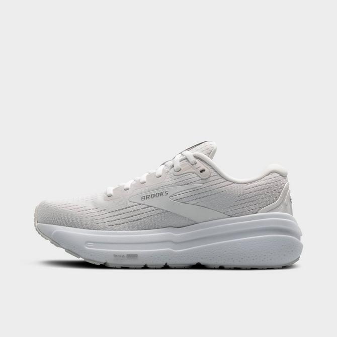 Front view of Women's Brooks Ghost Max 2 Running Shoes in Bright White/Bright White Click to zoom