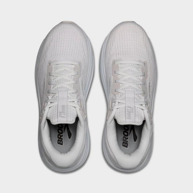 Back view of Women's Brooks Ghost Max 2 Running Shoes in Bright White/Bright White Click to zoom