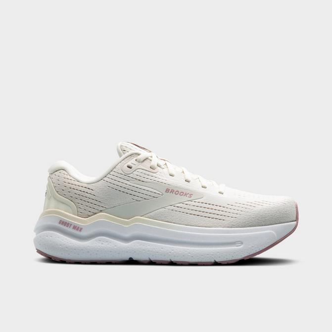 Right view of Women's Brooks Ghost Max 2 Running Shoes in Coconut Milk/Gray/Zephyr Click to zoom