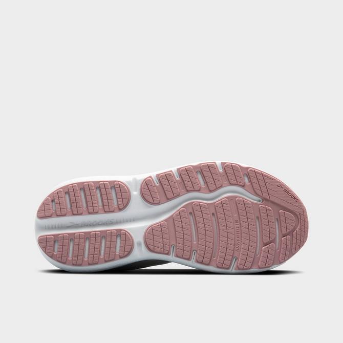 Bottom view of Women's Brooks Ghost Max 2 Running Shoes in Coconut Milk/Gray/Zephyr Click to zoom
