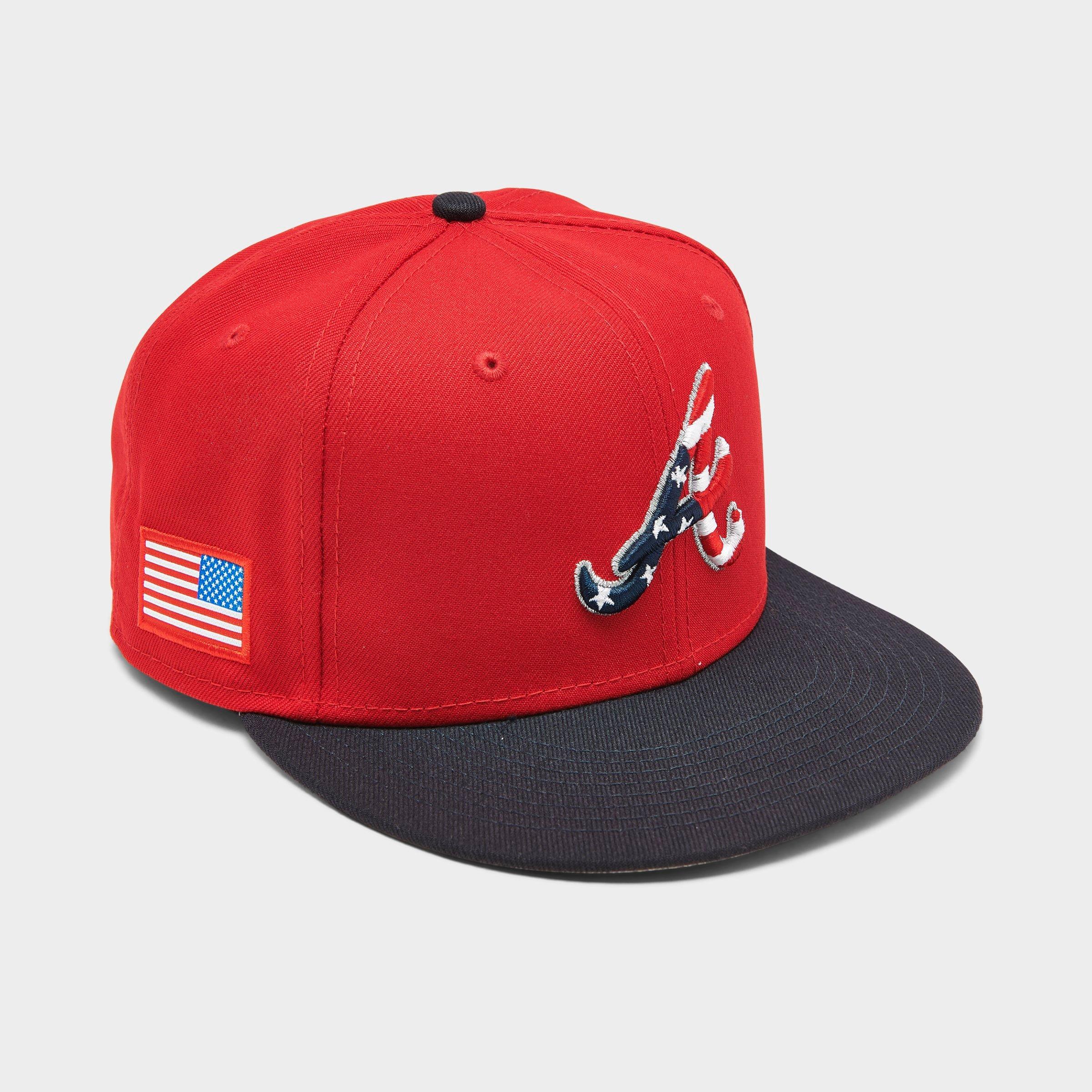 snapback braves hat