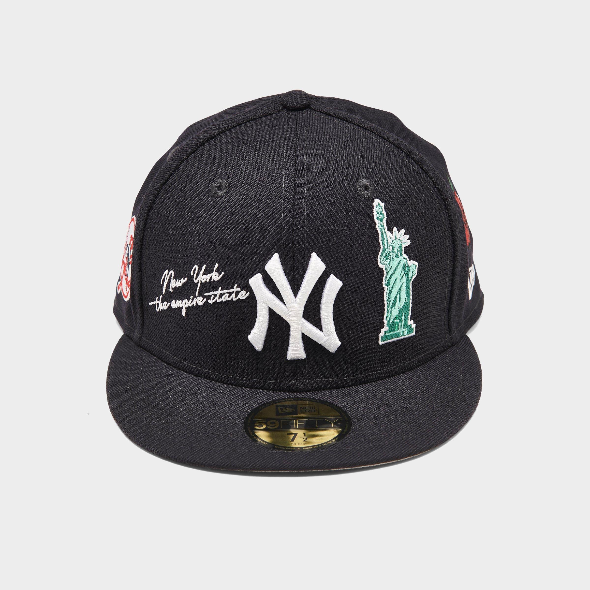 New Era New York Yankees Mlb Icon Area Code 59fifty Fitted Hat Jd Sports