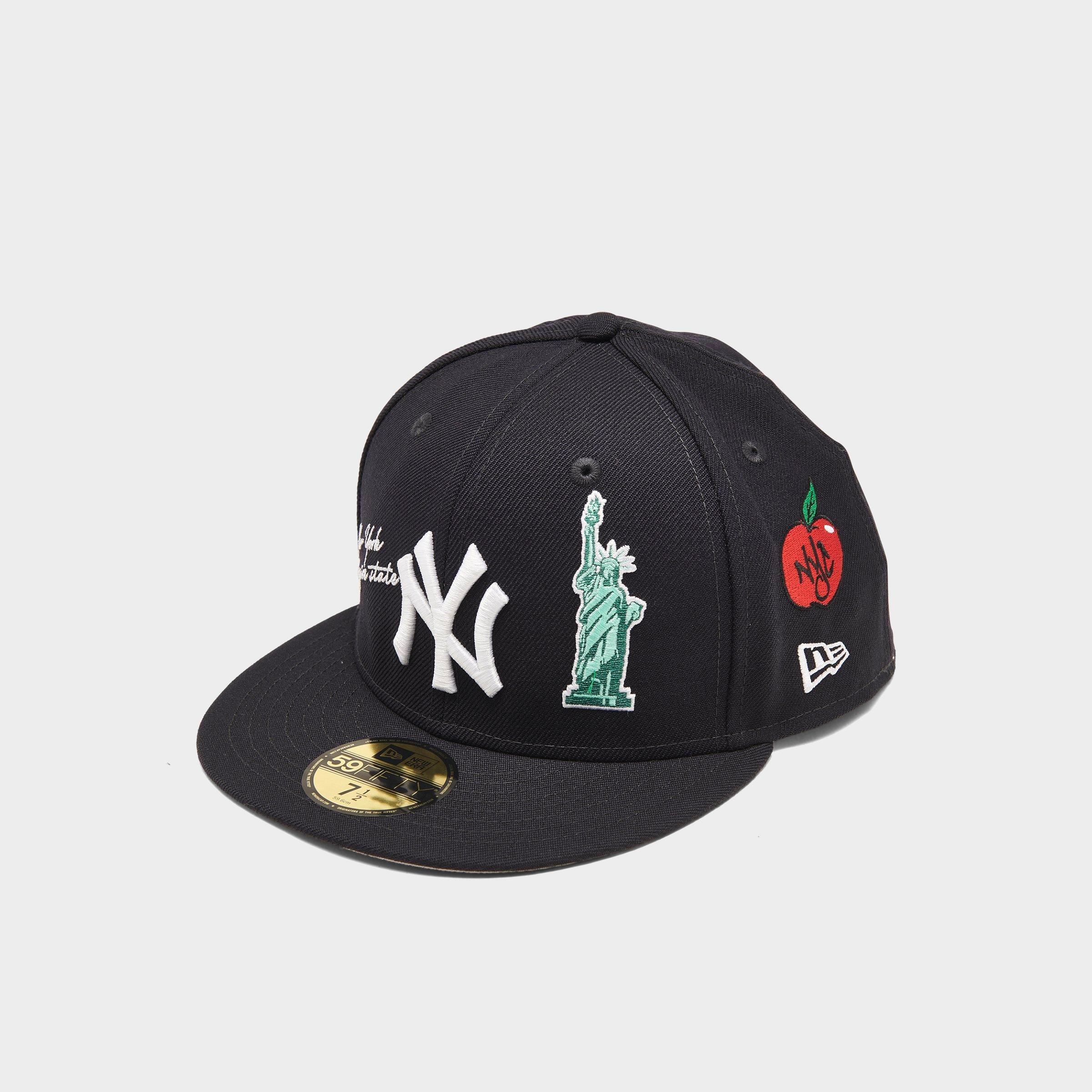 New Era New York Yankees Mlb Icon Area Code 59fifty Fitted Hat Jd Sports