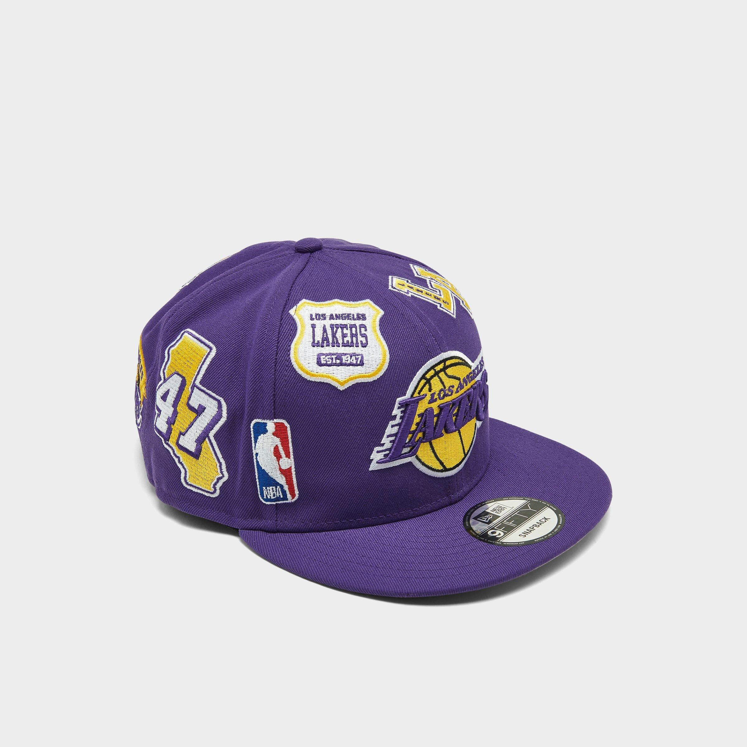 New Era Los Angeles Lakers Nba Patch 9fifty Snapback Hat Jd Sports