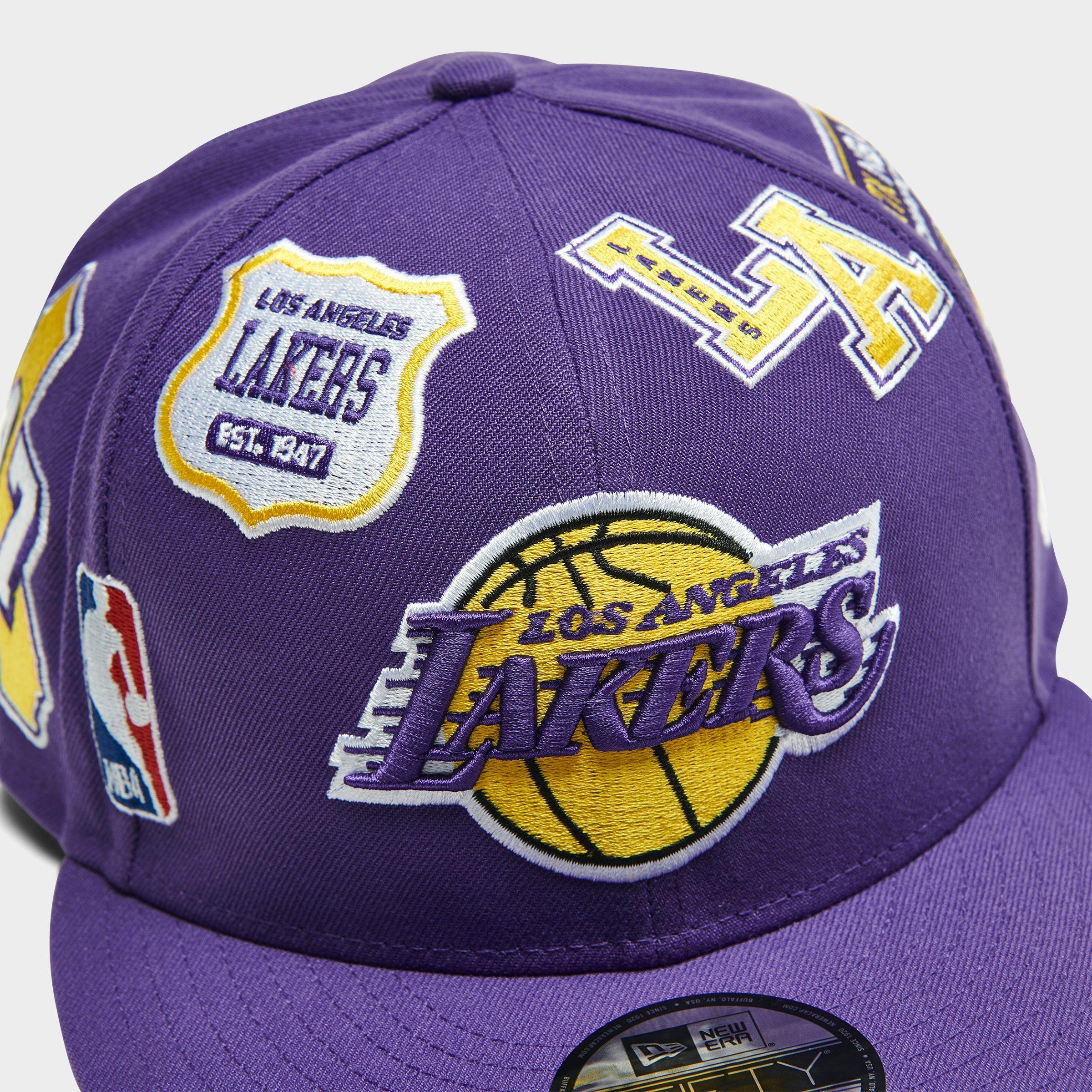 New Era Los Angeles Lakers Nba Patch 9fifty Snapback Hat Jd Sports