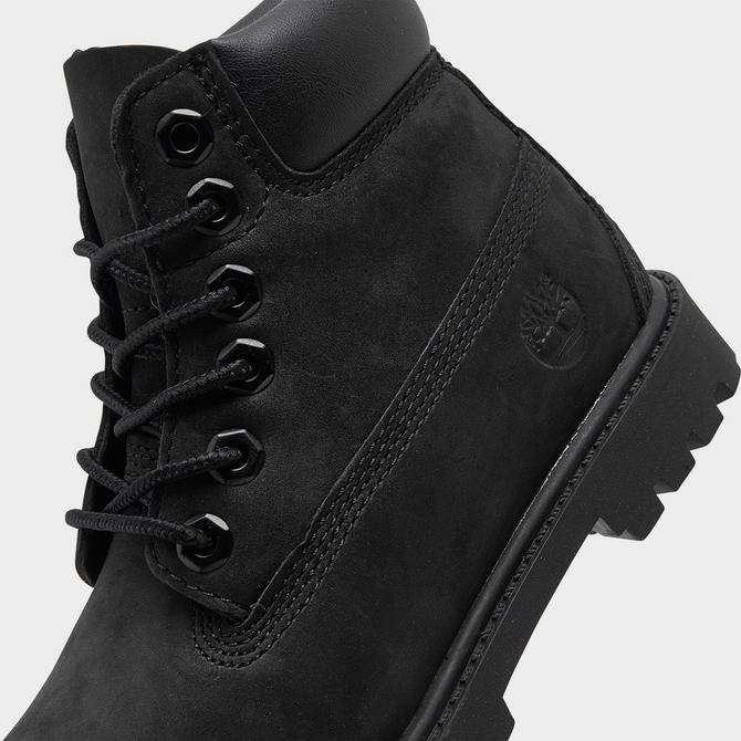 Timberland junior hotsell black boots