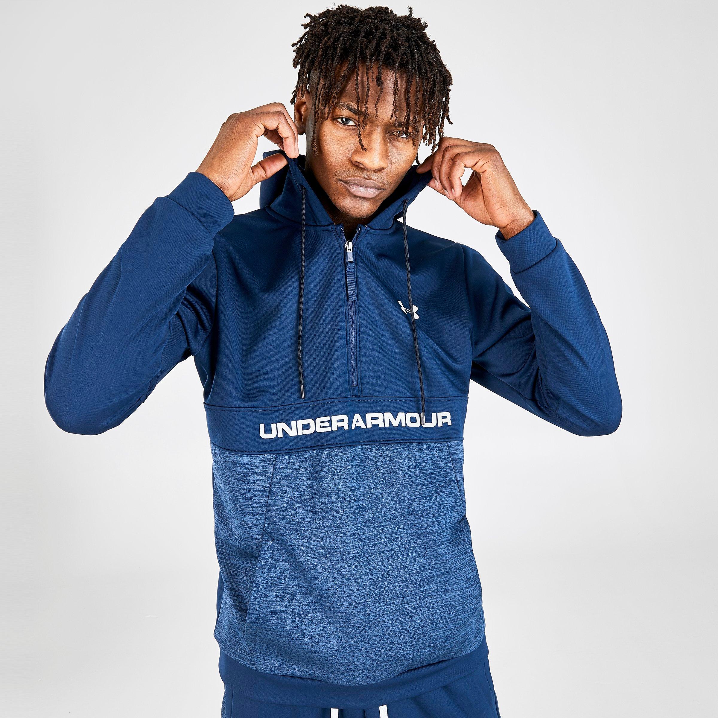 under armour half sleeve hoodie