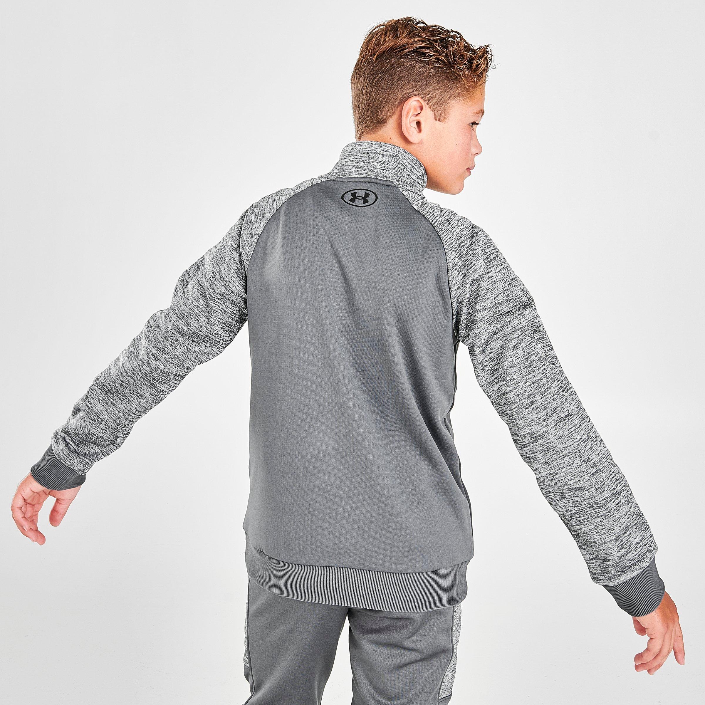 boys under armour half zip