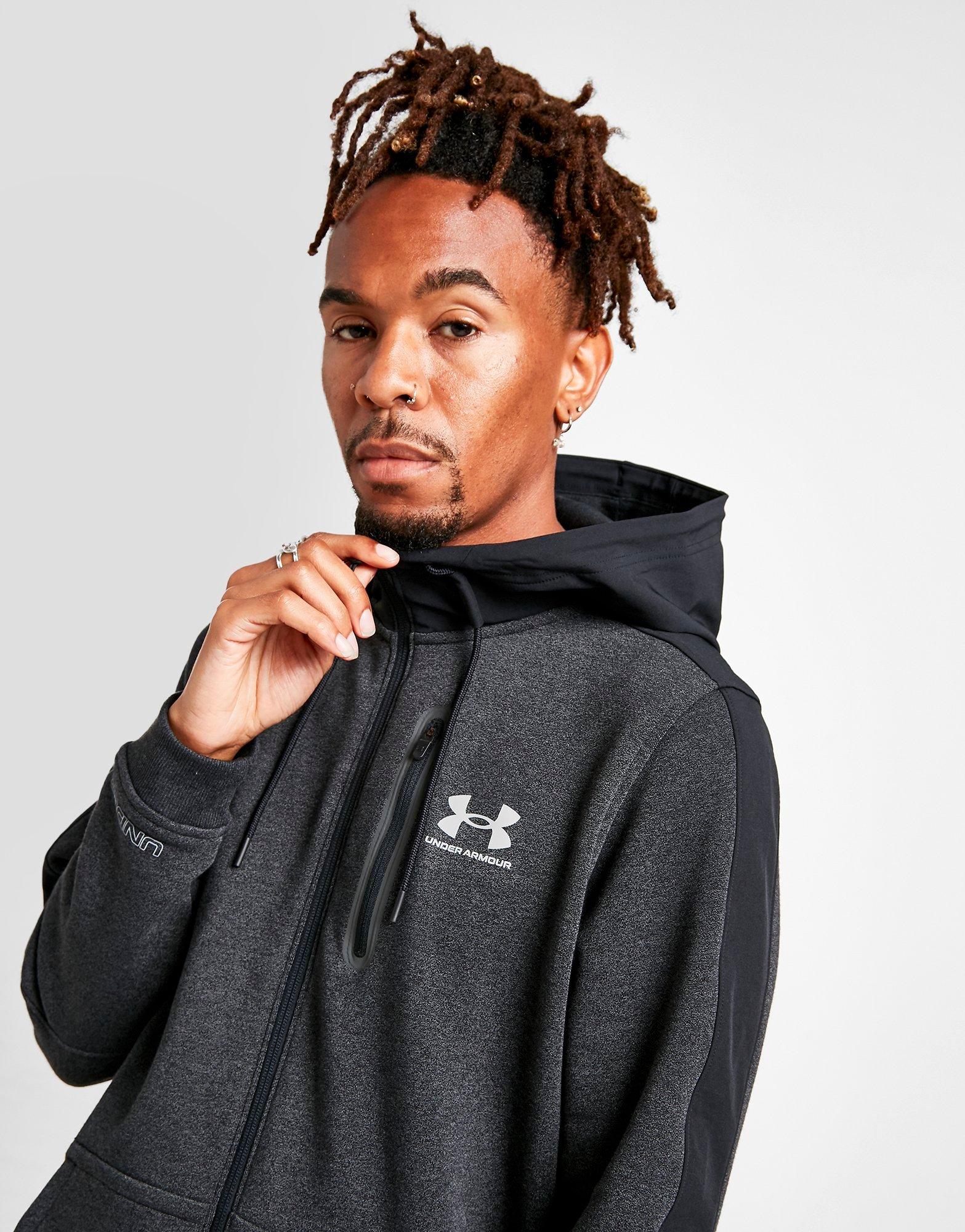 under armour threadborne zip hoodie