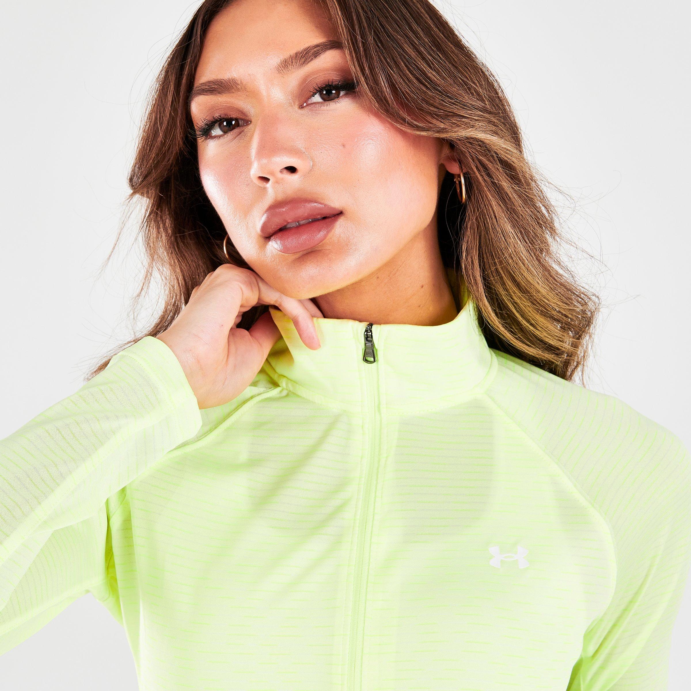 under armour jacket women yellow