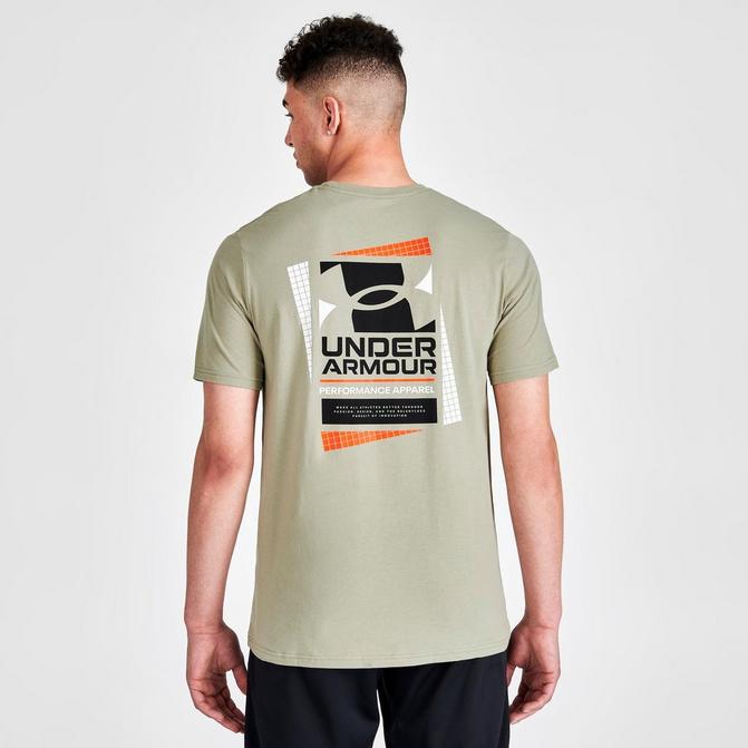 Under Armour Foundation Men's Tennis T-Shirt - Khaki Gray