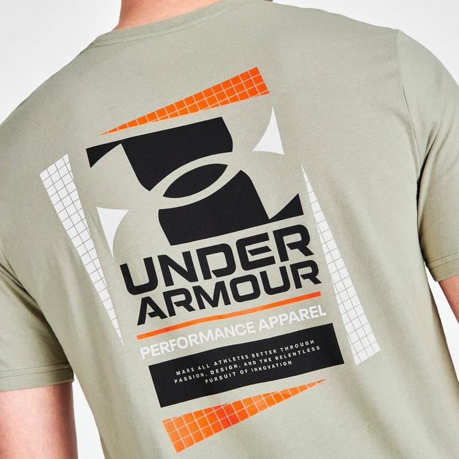 Op en neer gaan Bloemlezing Triatleet Men's Under Armour Multicolor Box Logo Short-Sleeve T-Shirt| JD Sports