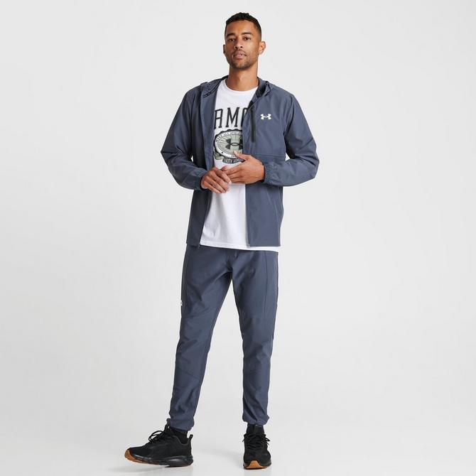 Black Under Armour Woven Wordmark Cargo Track Pants - JD Sports Global