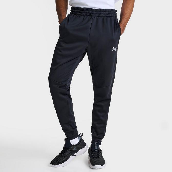 Black Under Armour UA Armour Fleece Grid Track Pants - JD Sports Global