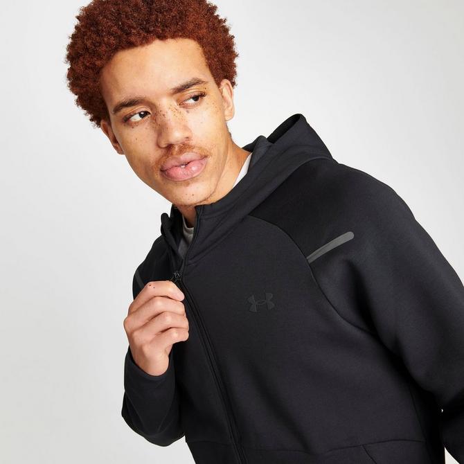 Men s Under Armour Unstoppable Fleece Full Zip Hoodie JD Sports