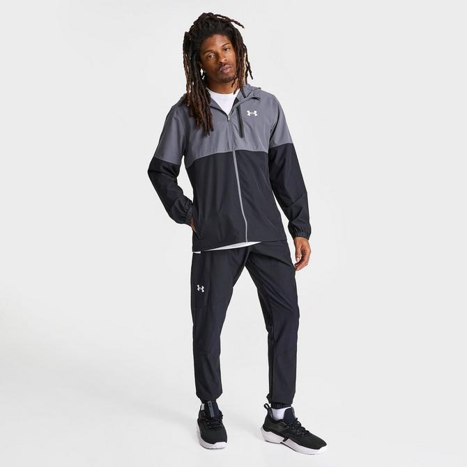 Black Under Armour Vanish Woven Full Zip Hoodie - JD Sports Global