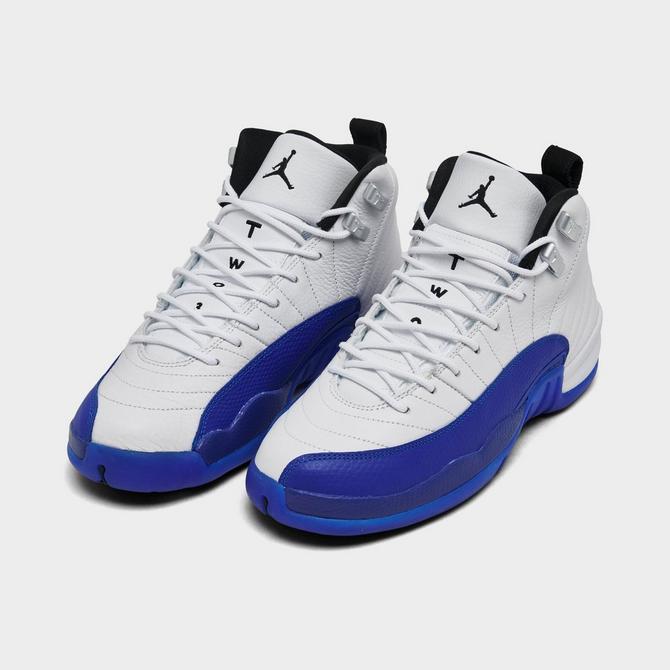 Blue jordan retro 12 on sale