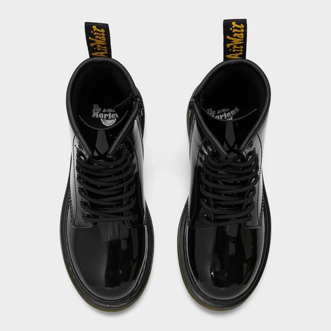 Kids patent dr martens on sale