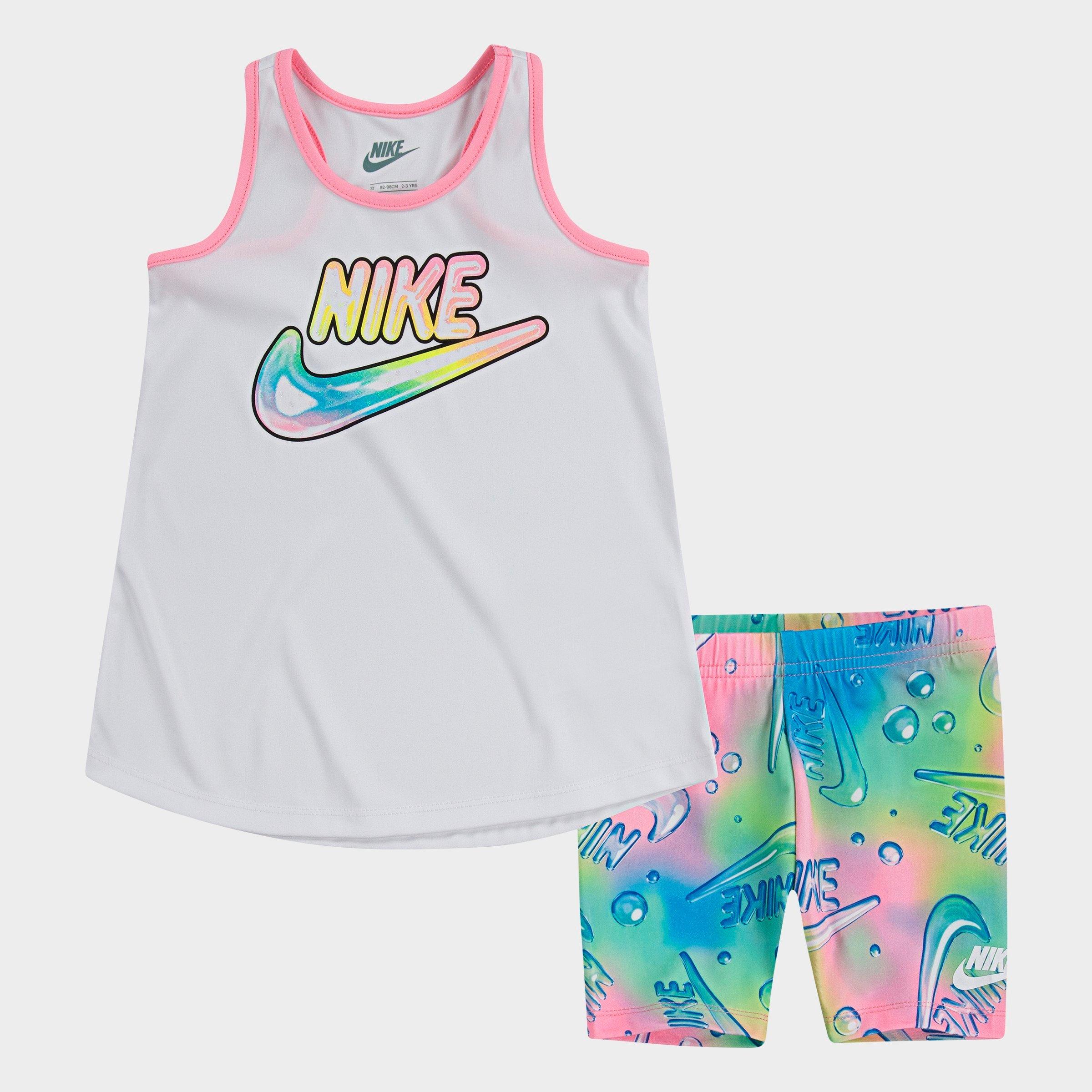 infant nike shorts set