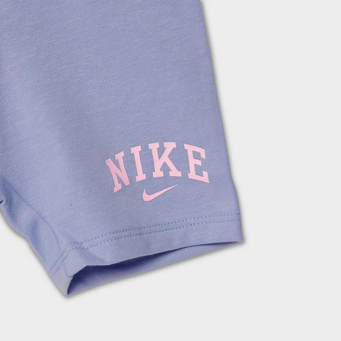 Girls' Infant Nike T-Shirt and Bike Shorts Set| JD Sports