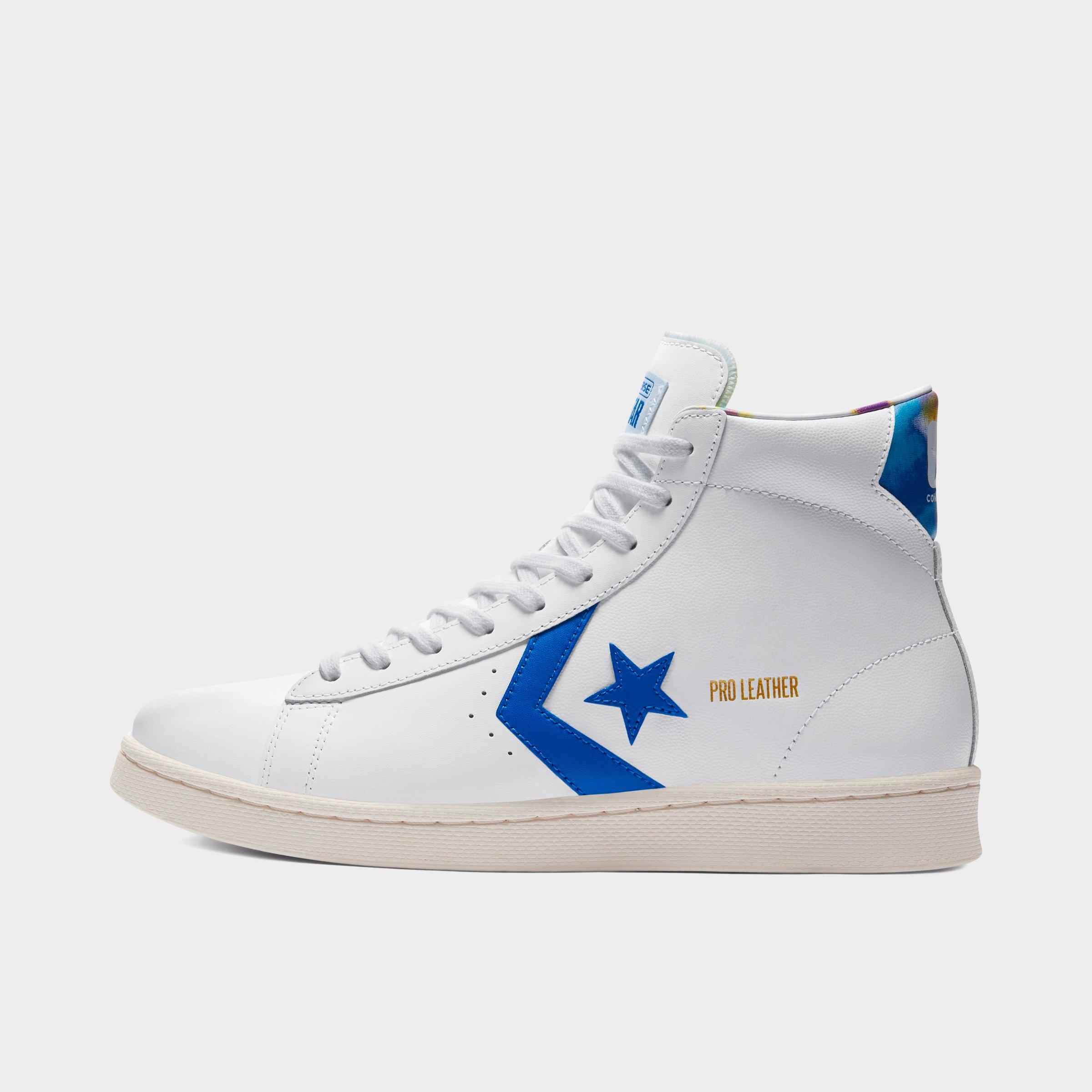 jd sports white leather converse