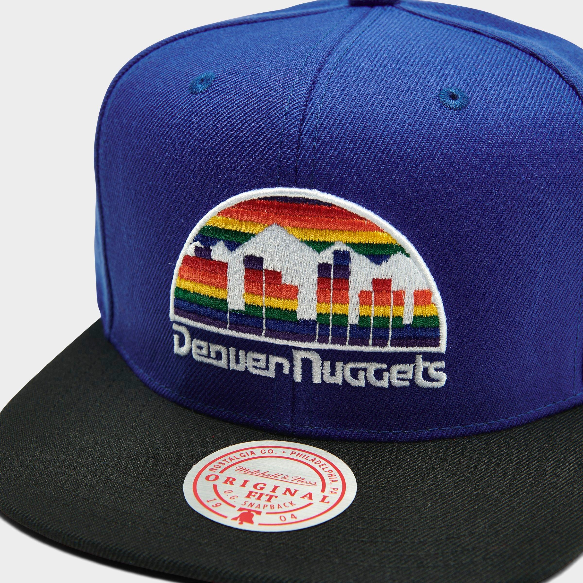 denver nuggets mitchell and ness hat