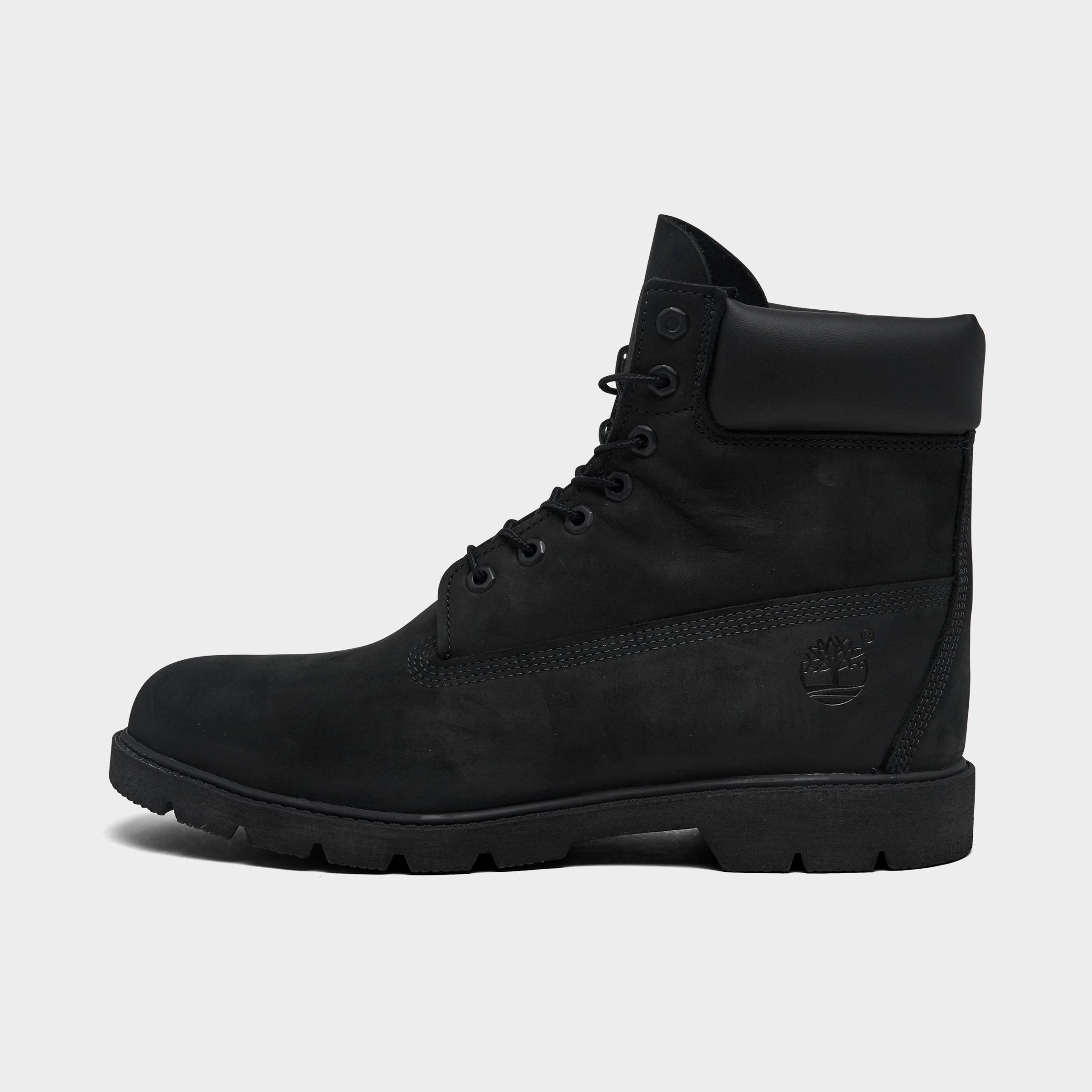 timberland 6 inch basic black