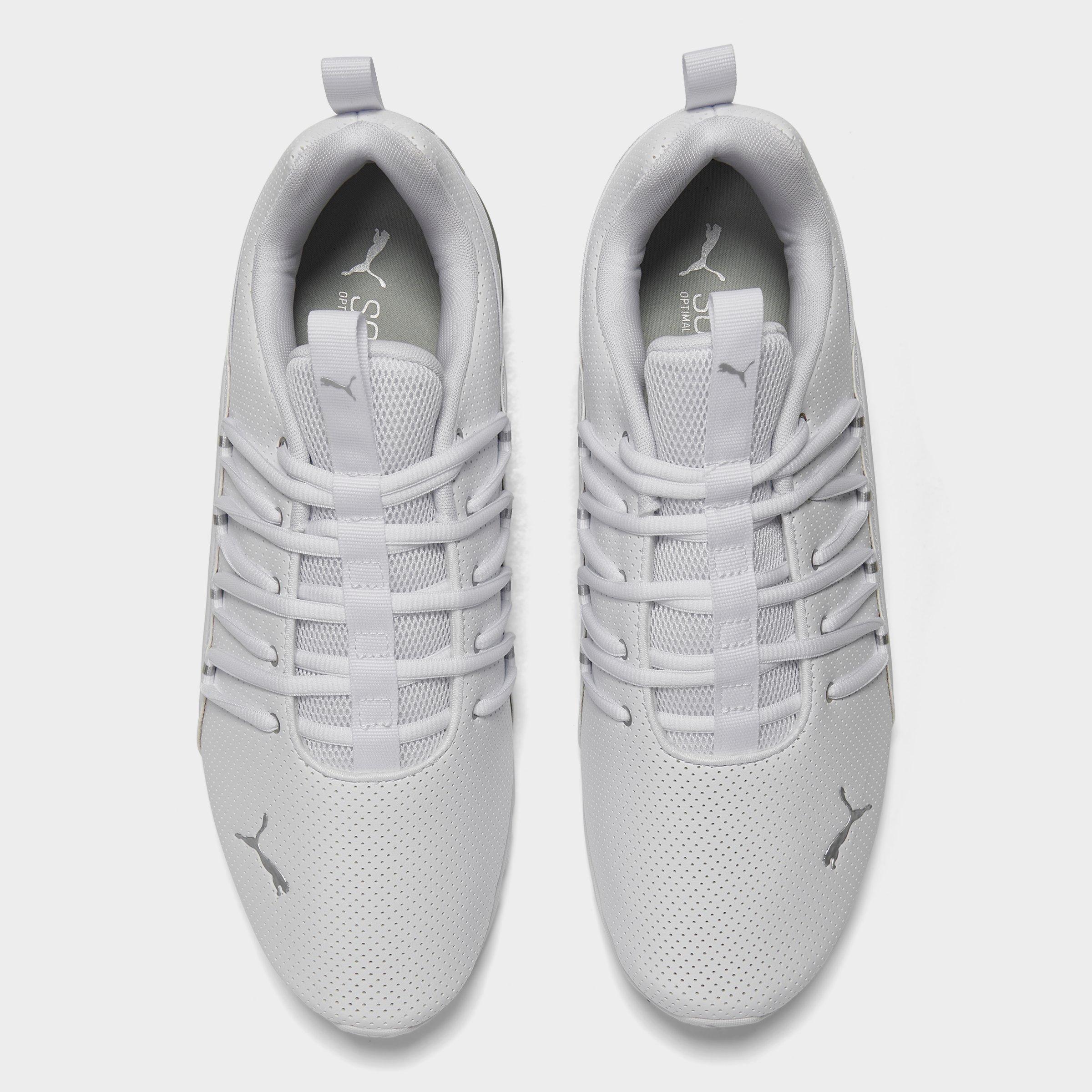 puma axelion perf white