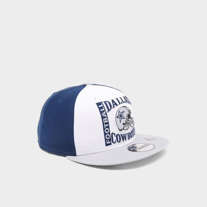 New Era White/Gray Dallas Cowboys Retro Sport 9FIFTY Snapback Hat