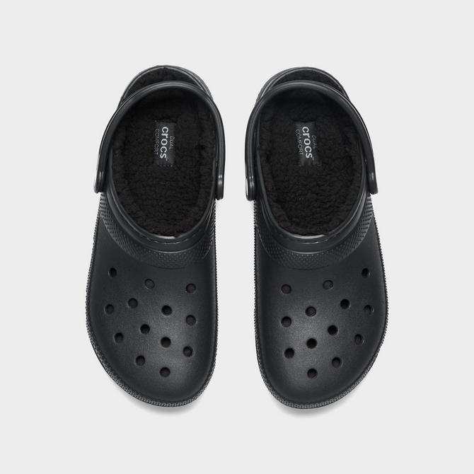 Crocs Black Classic Lined Clog