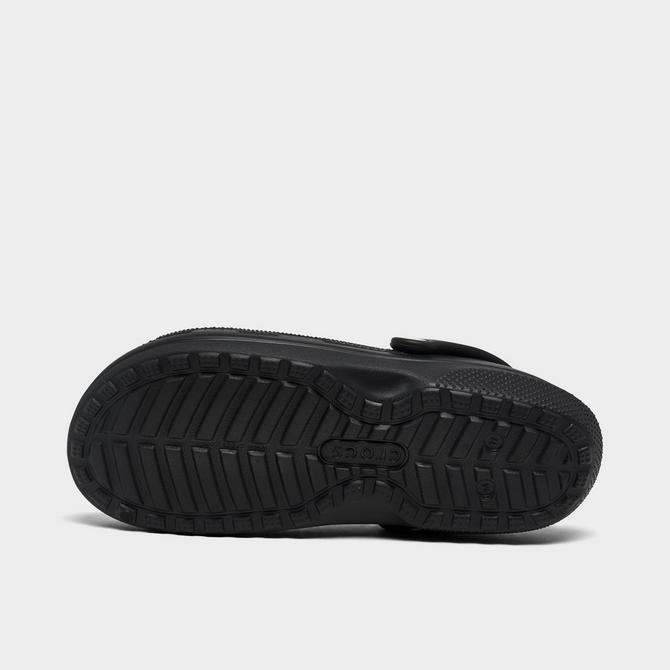 All black best sale crocs sneakers