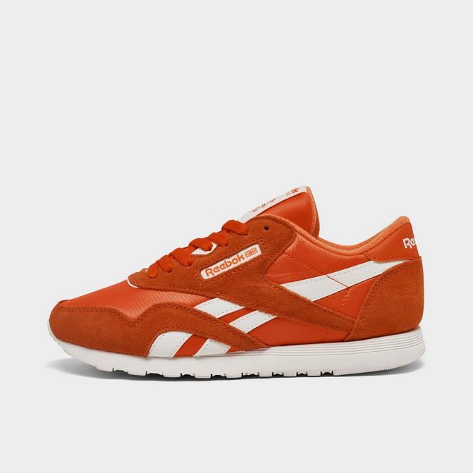 Orange reebok sneakers deals