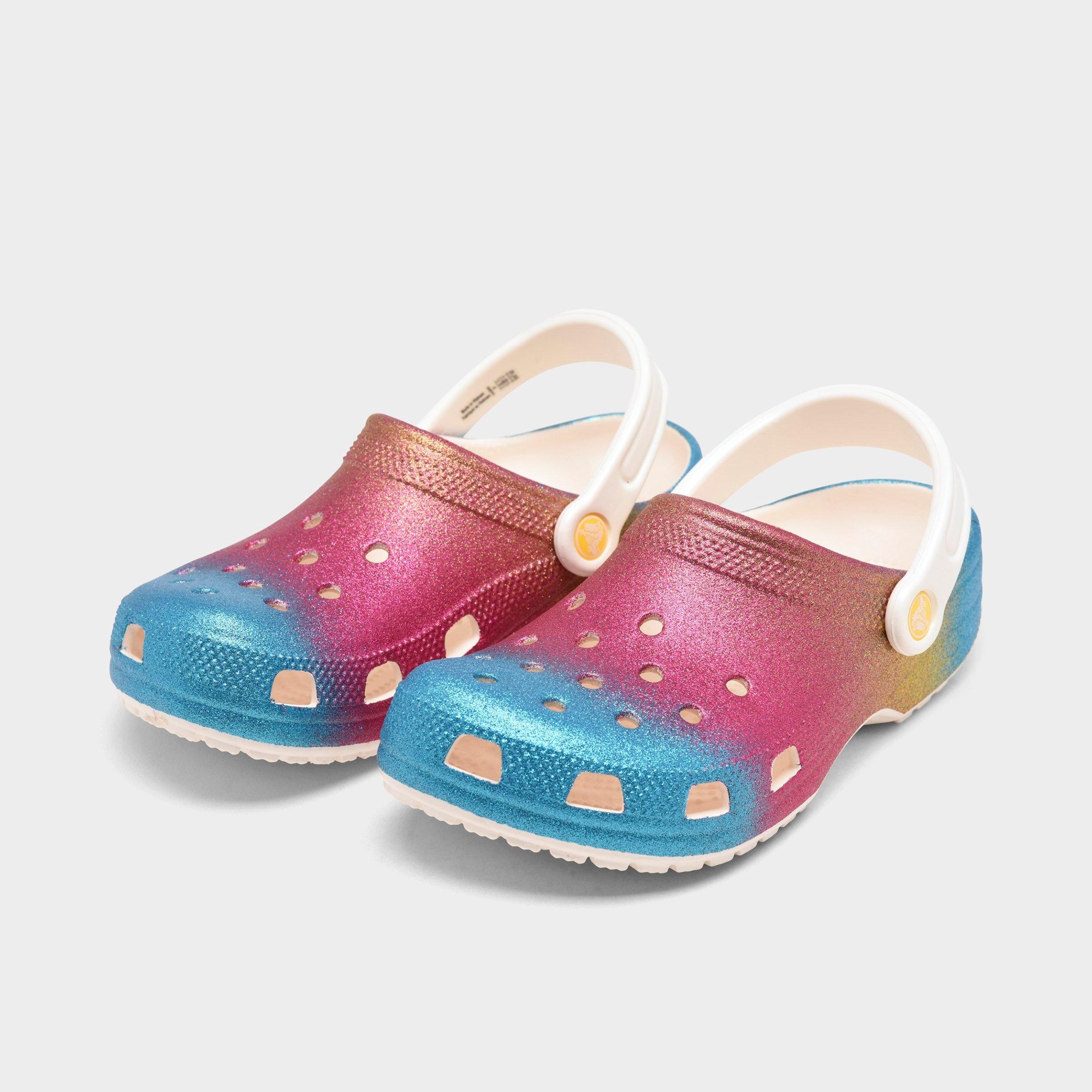 ombre crocs