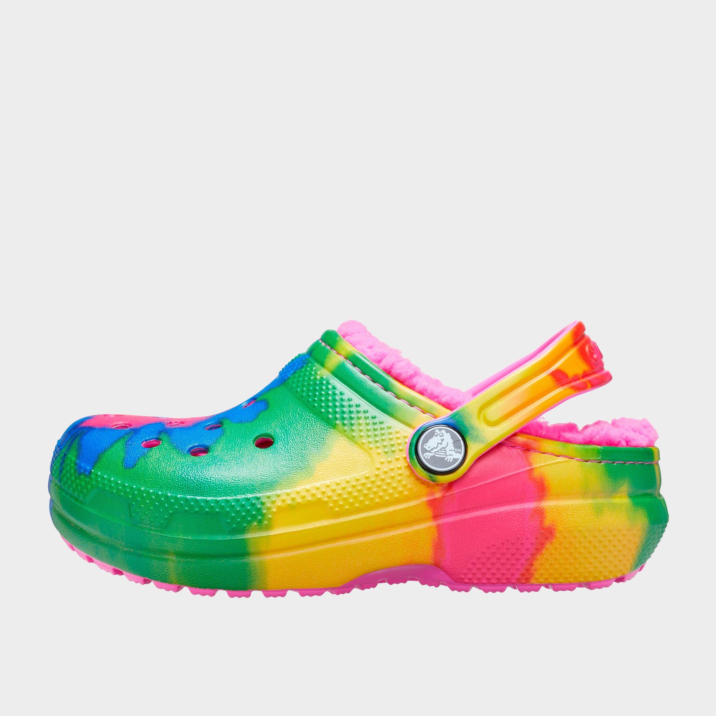 fleece lined crocs for kids