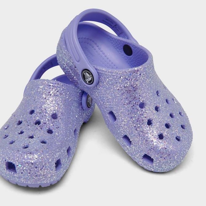 Crocs Kids' Classic Glitter Clog