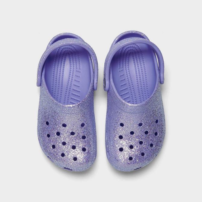 Crocs hot sale with glitter