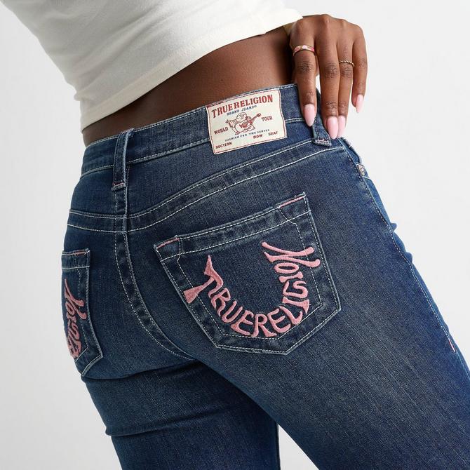 Women s True Religion Becca Embroidered Bootcut Jeans JD Sports