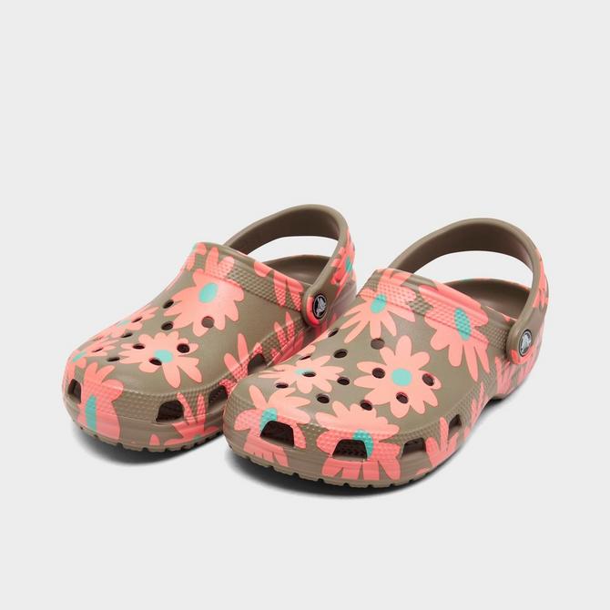 Women s Crocs Classic Duke Print Clog Shoes JD Sports