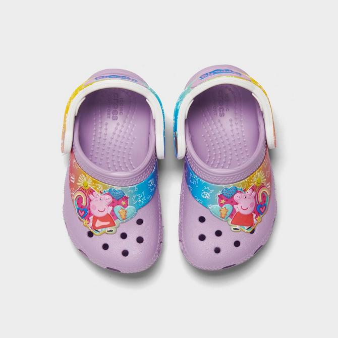 Girls' Toddler Crocs Peppa Pig Funlab Clog JD Sports