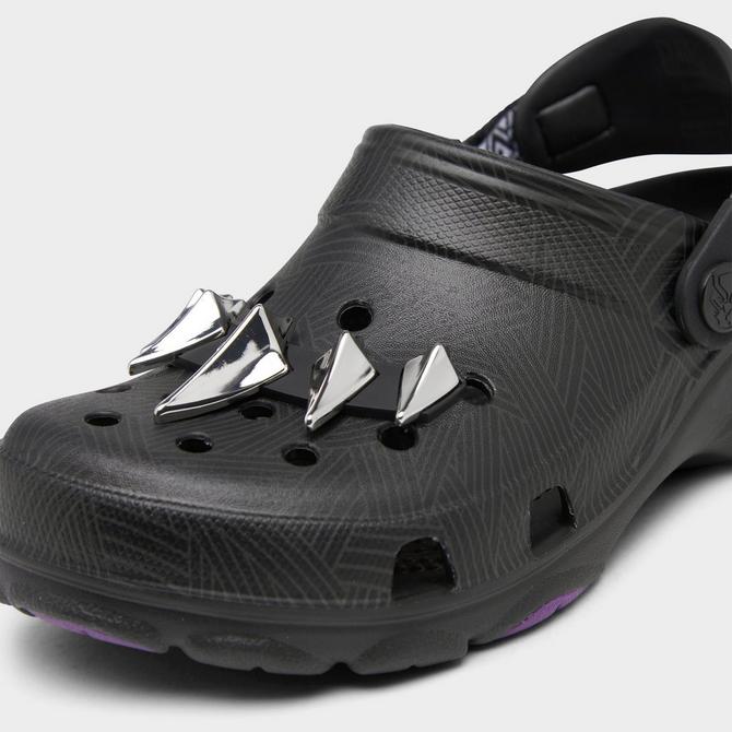 Little Kids' Crocs All-Terrain Black Panther Classic Clog Shoes | JD Sports