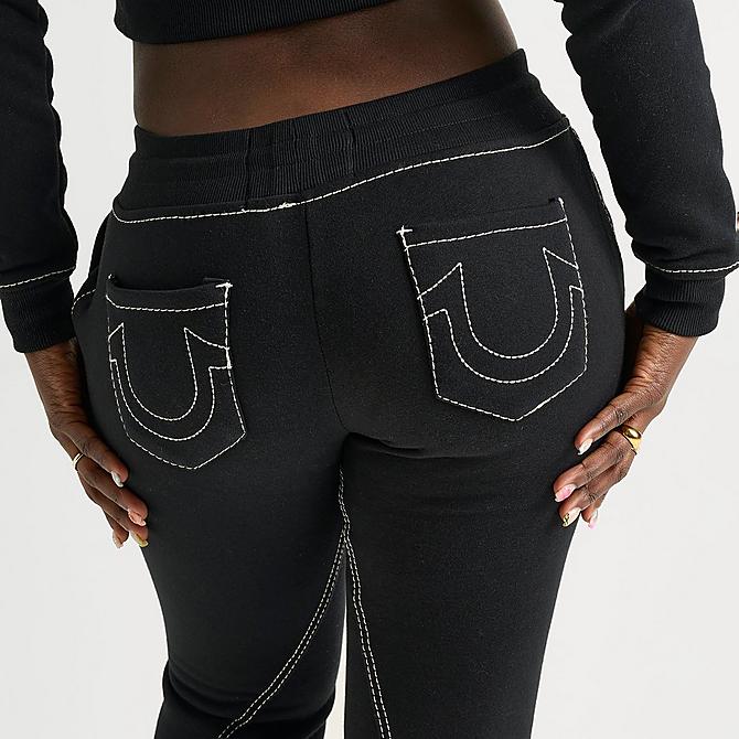 Women's True Religion Joey Mid-Rise Big T Fleece Flare Women's True Religion Joey Mid-Rise Big T Fleece Flare