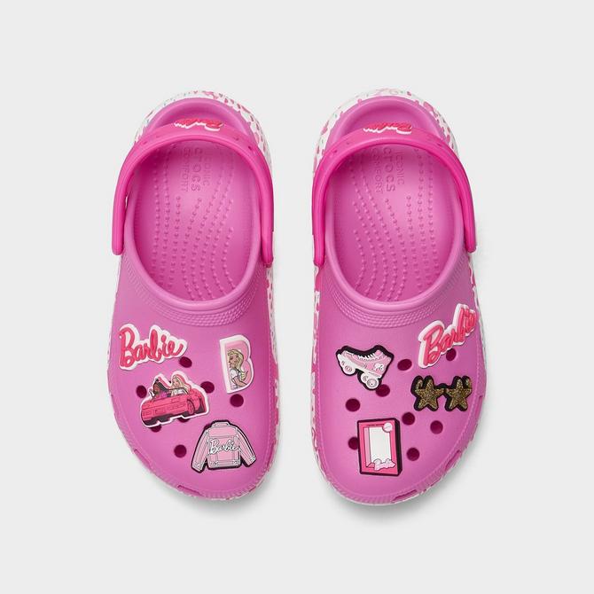 Girls' Big Kids' Crocs x Barbie Cutie Crush Clog Shoes